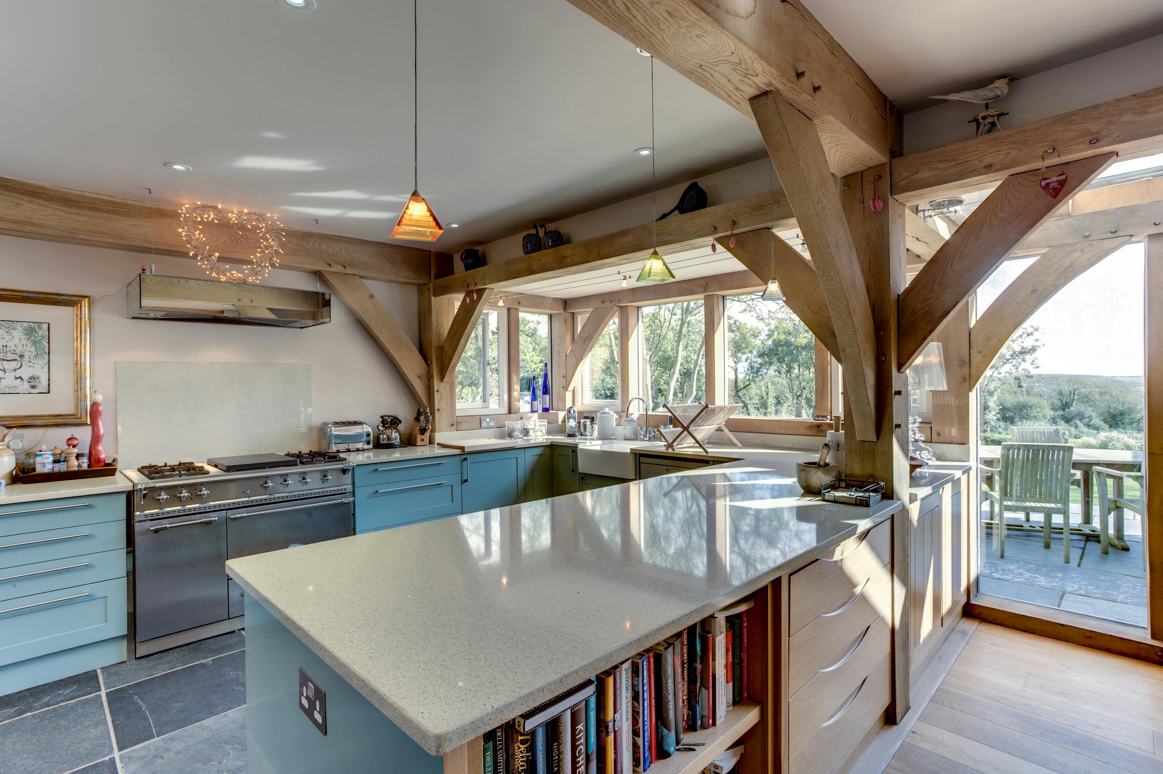 Oak framed kitchen