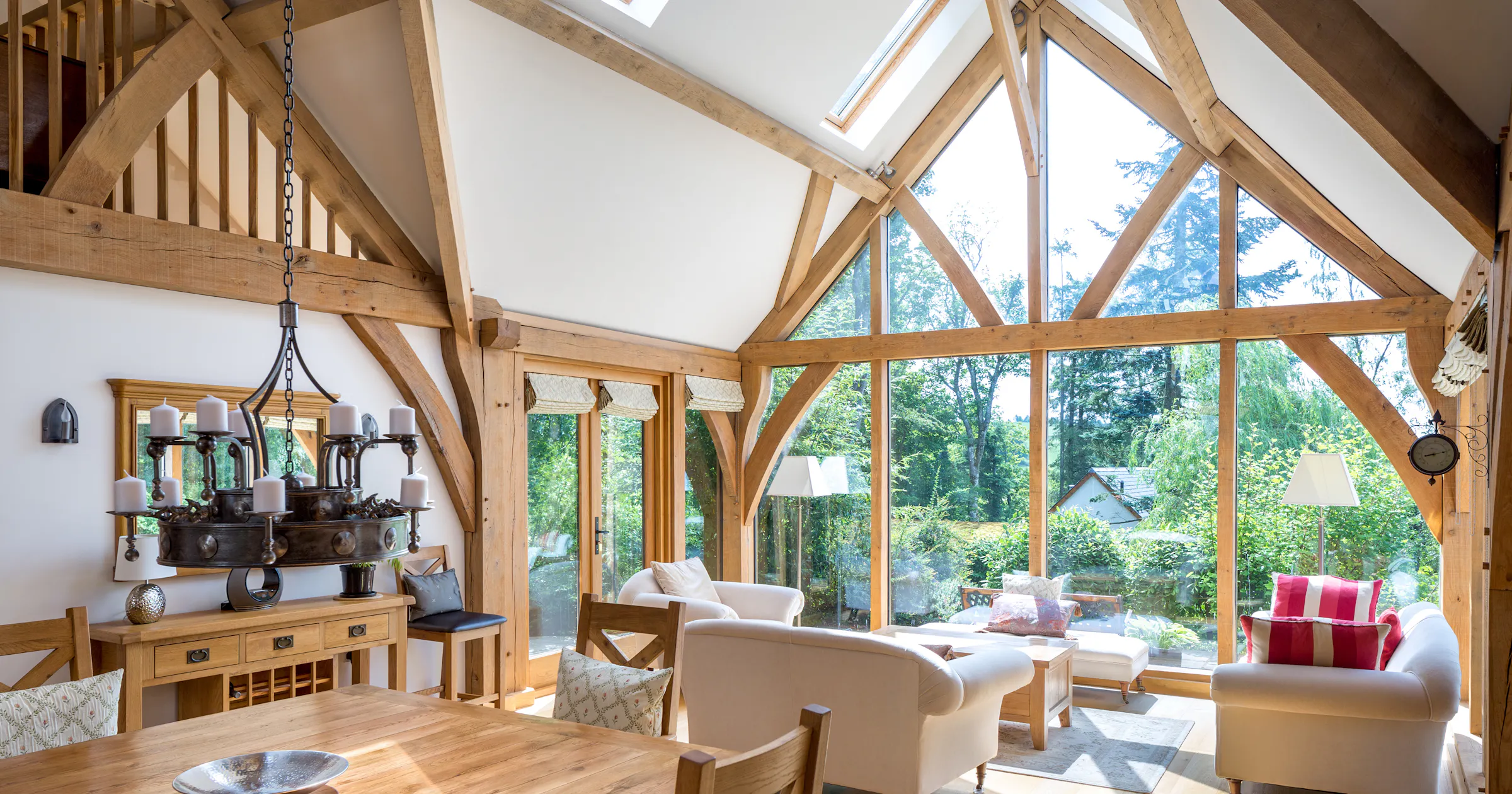Oak Framed Family Home in Scotland Built by Carpenter Oak – Carpenter Oak