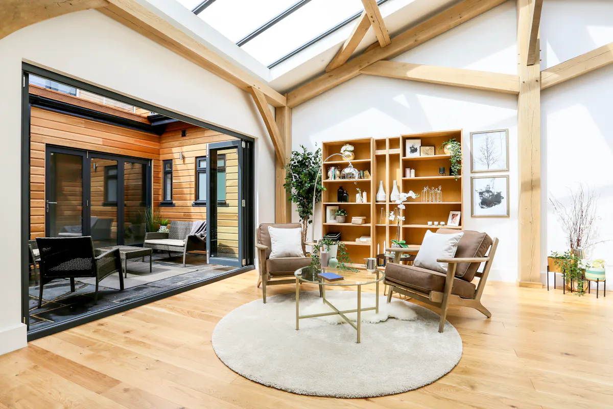 Oak Framed Open Plan Home in Bristol by Carpenter Oak – Carpenter Oak