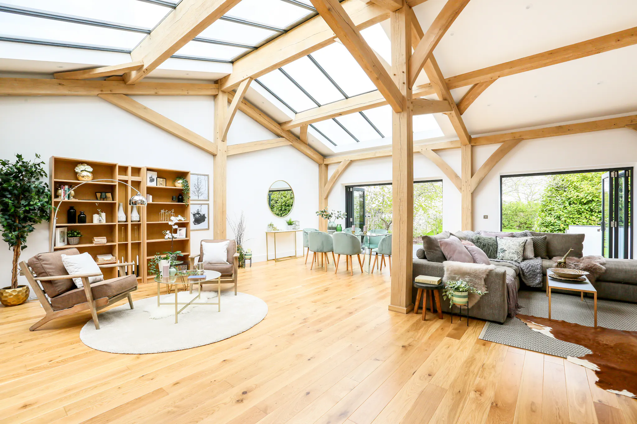 Oak Framed Open Plan Home in Bristol by Carpenter Oak – Carpenter Oak