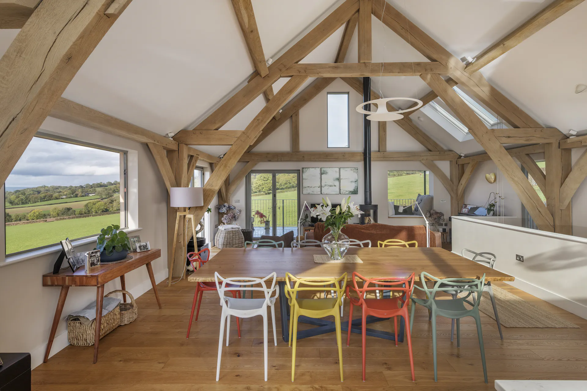 Carpenter Oak Framed Buildings and Oak Framed Houses