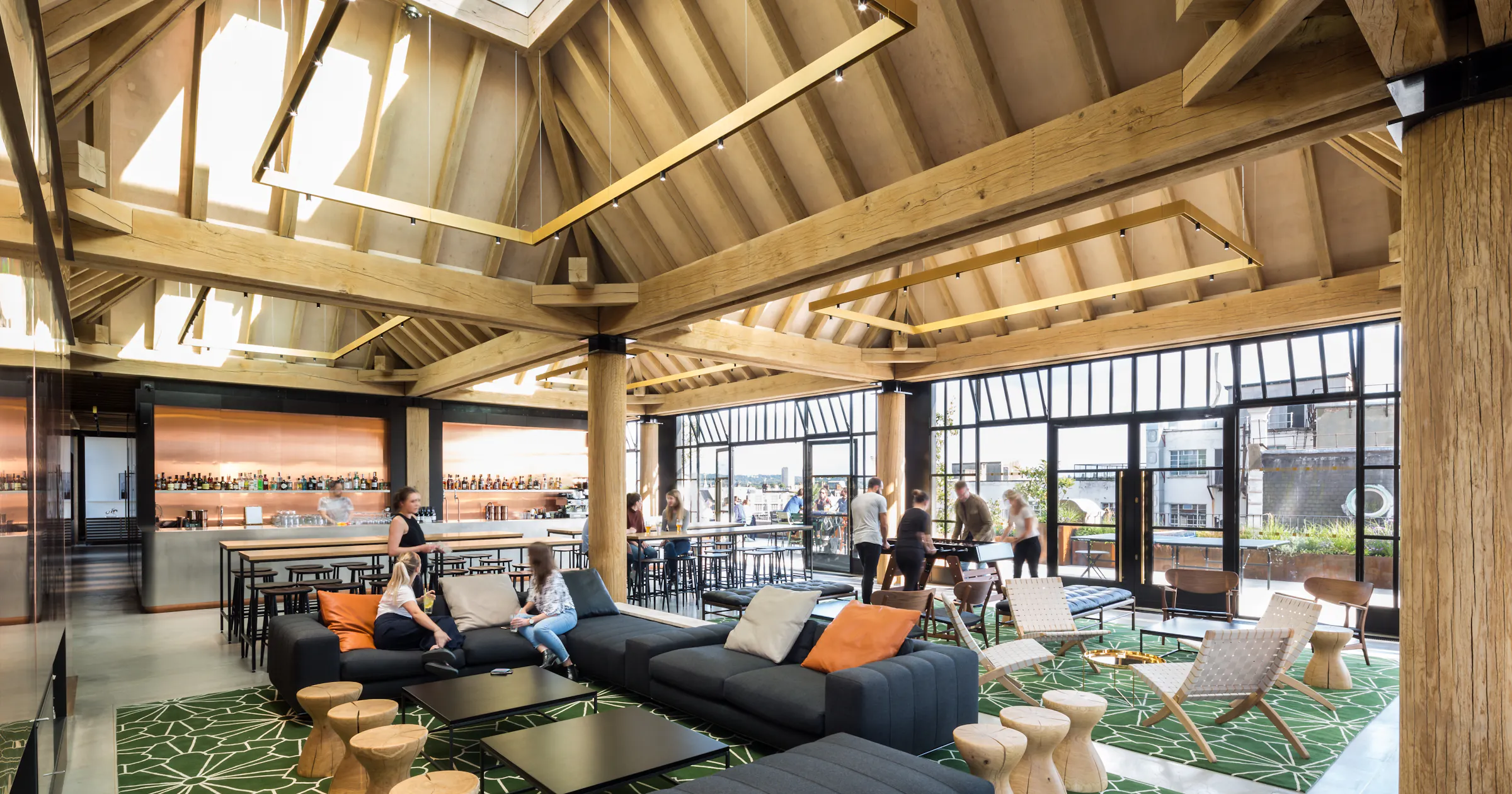 Timber Frame Design by Carpenter Oak - The Department Store – Carpenter Oak
