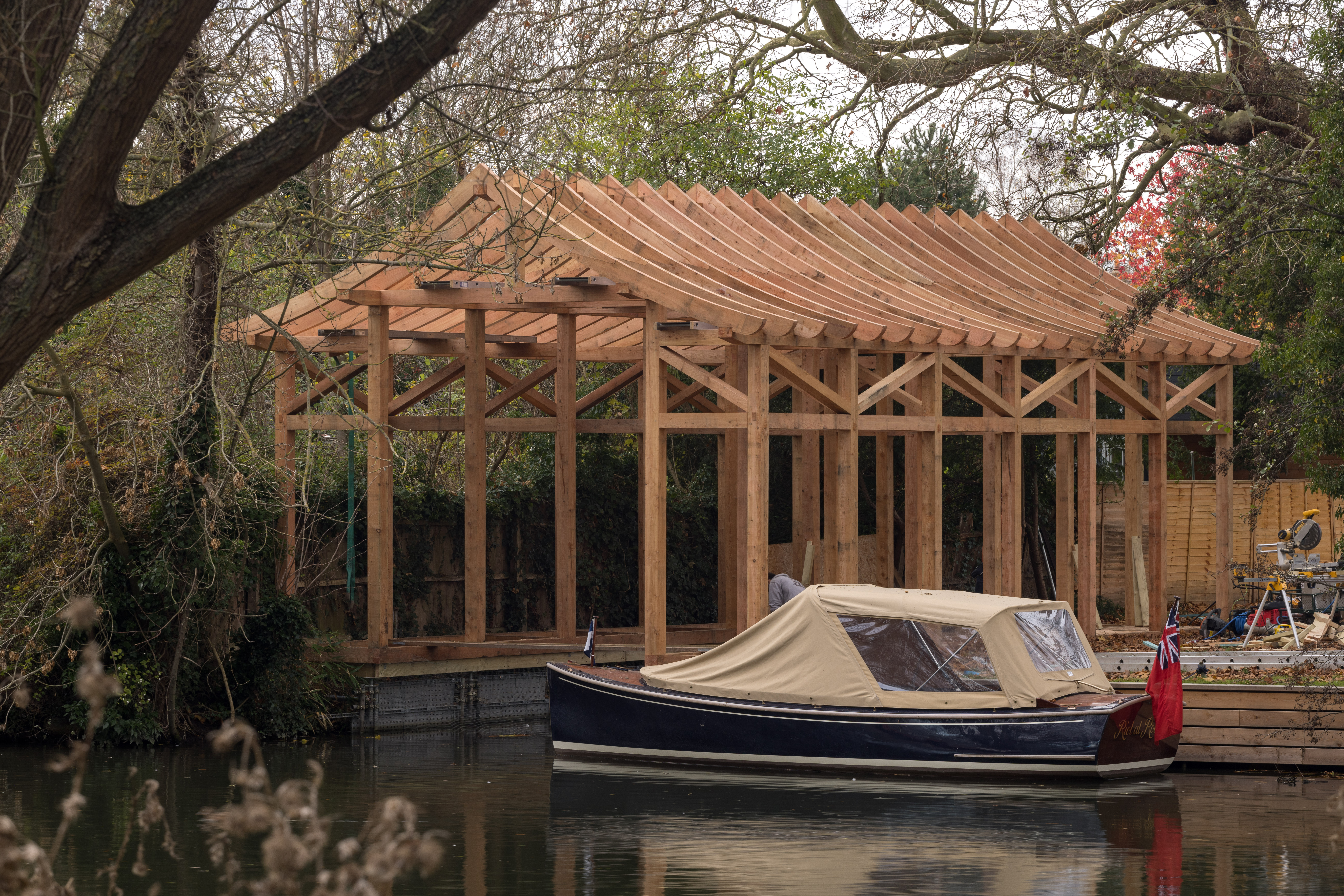The Japanese Boathouse – Carpenter Oak