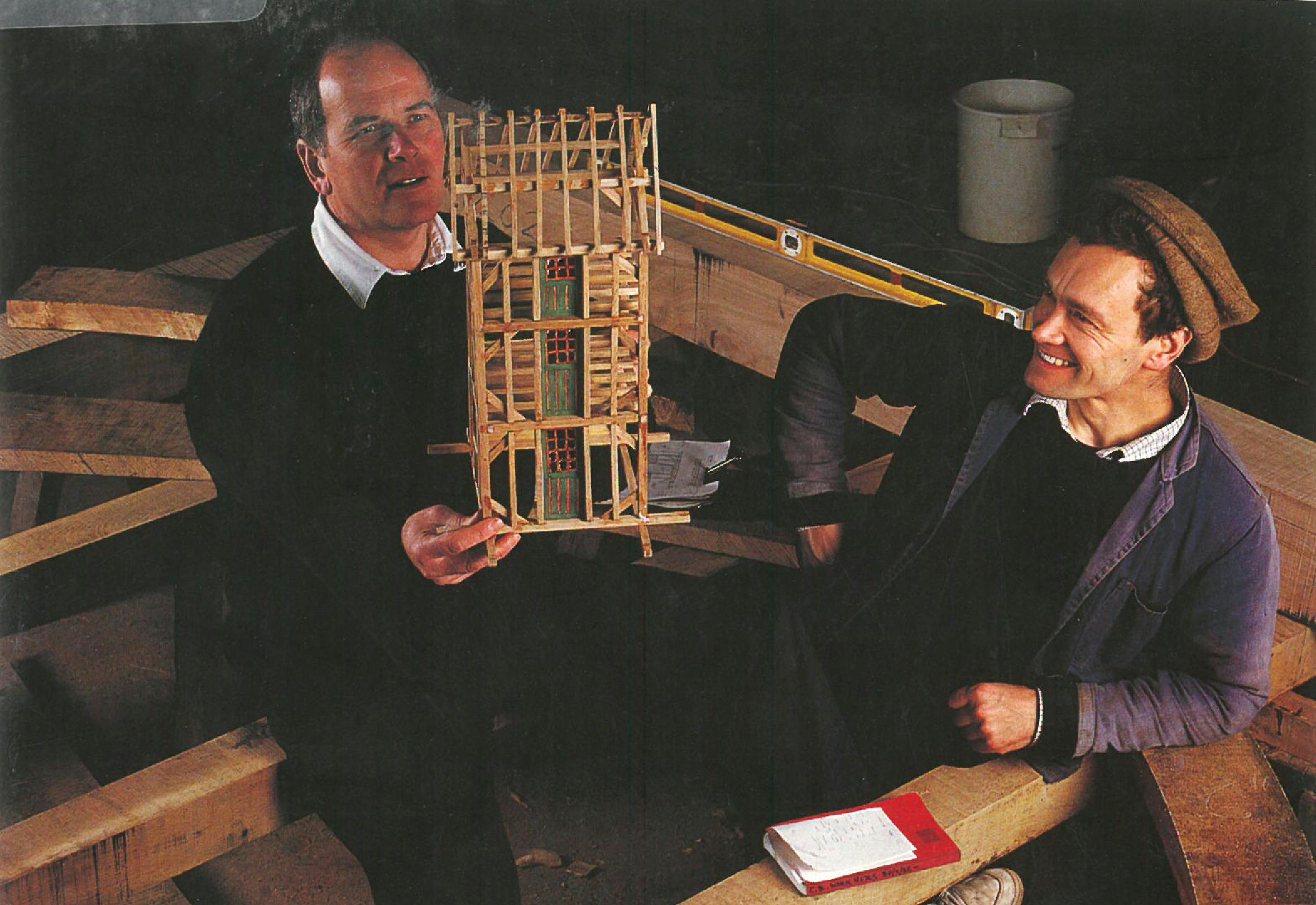 Charley Brentnall and Roderick James architect