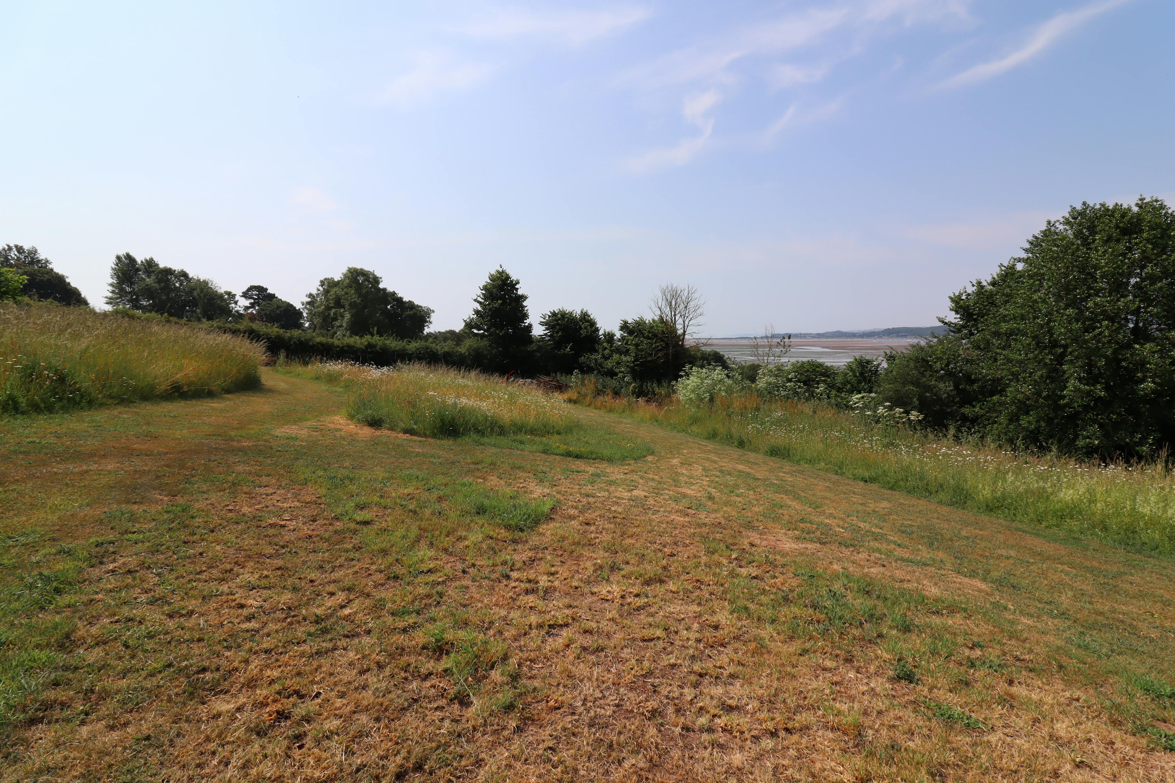 Site plan of the pool building, showing the surrounding landscape
