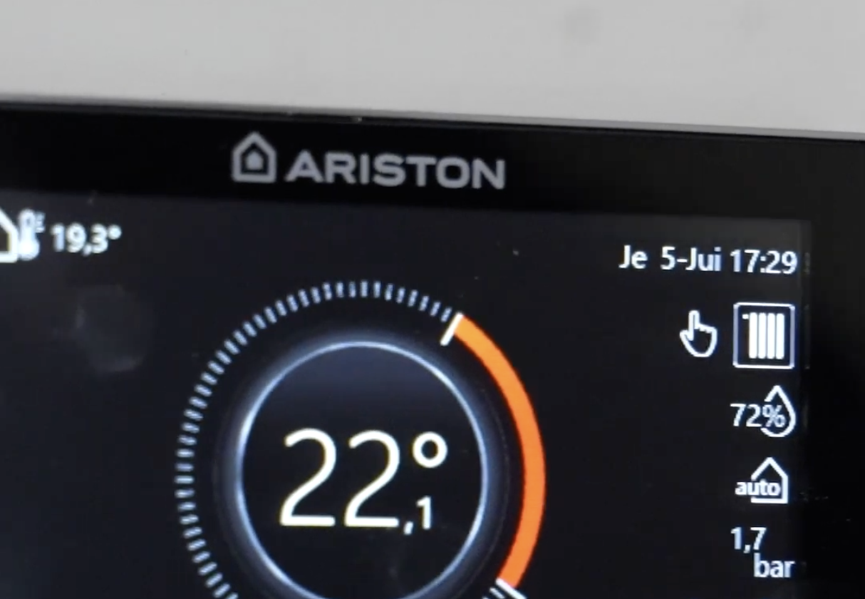 Photo d'installation pompe à chaleur