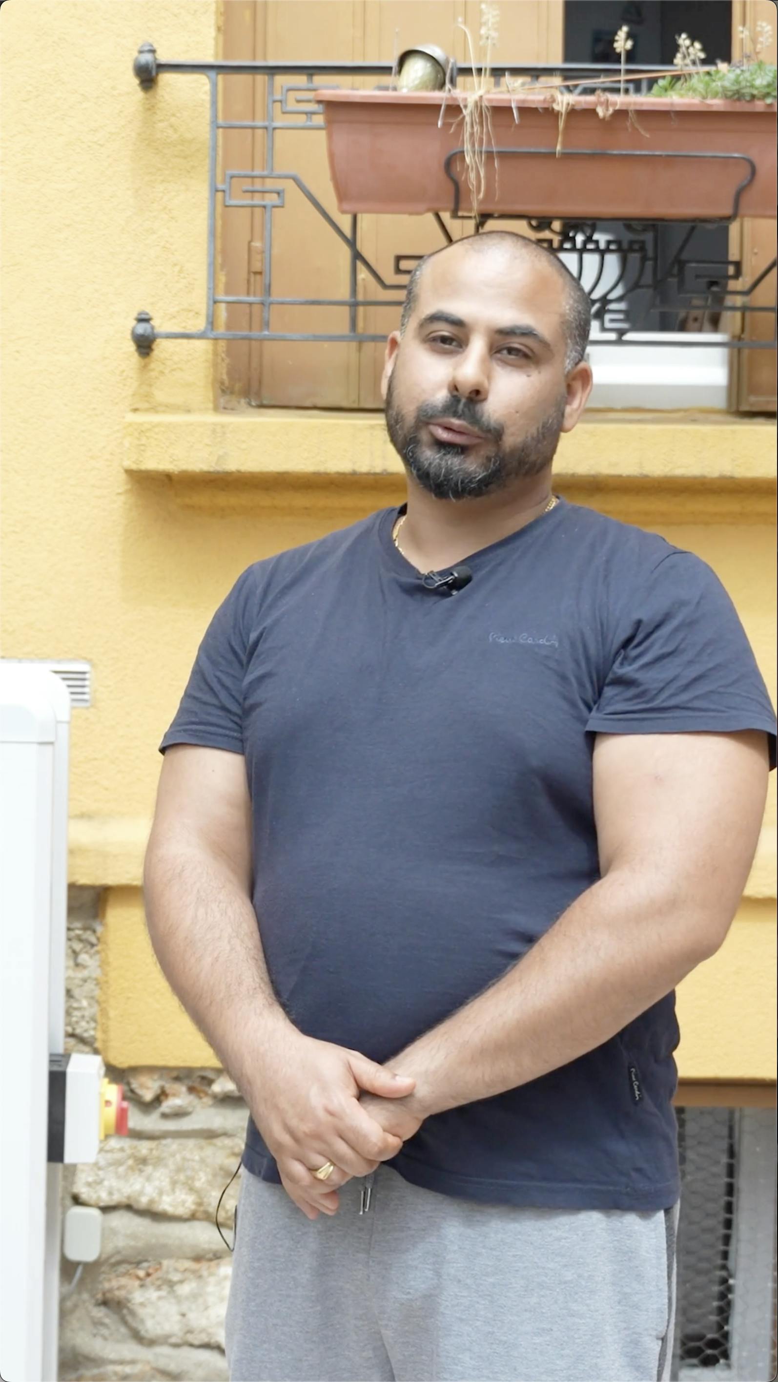 Témoignage client monsieur Gebrail installation pompe à chaleur air eau 15kW par Carrefour Énergies à Savigny-sur-orge