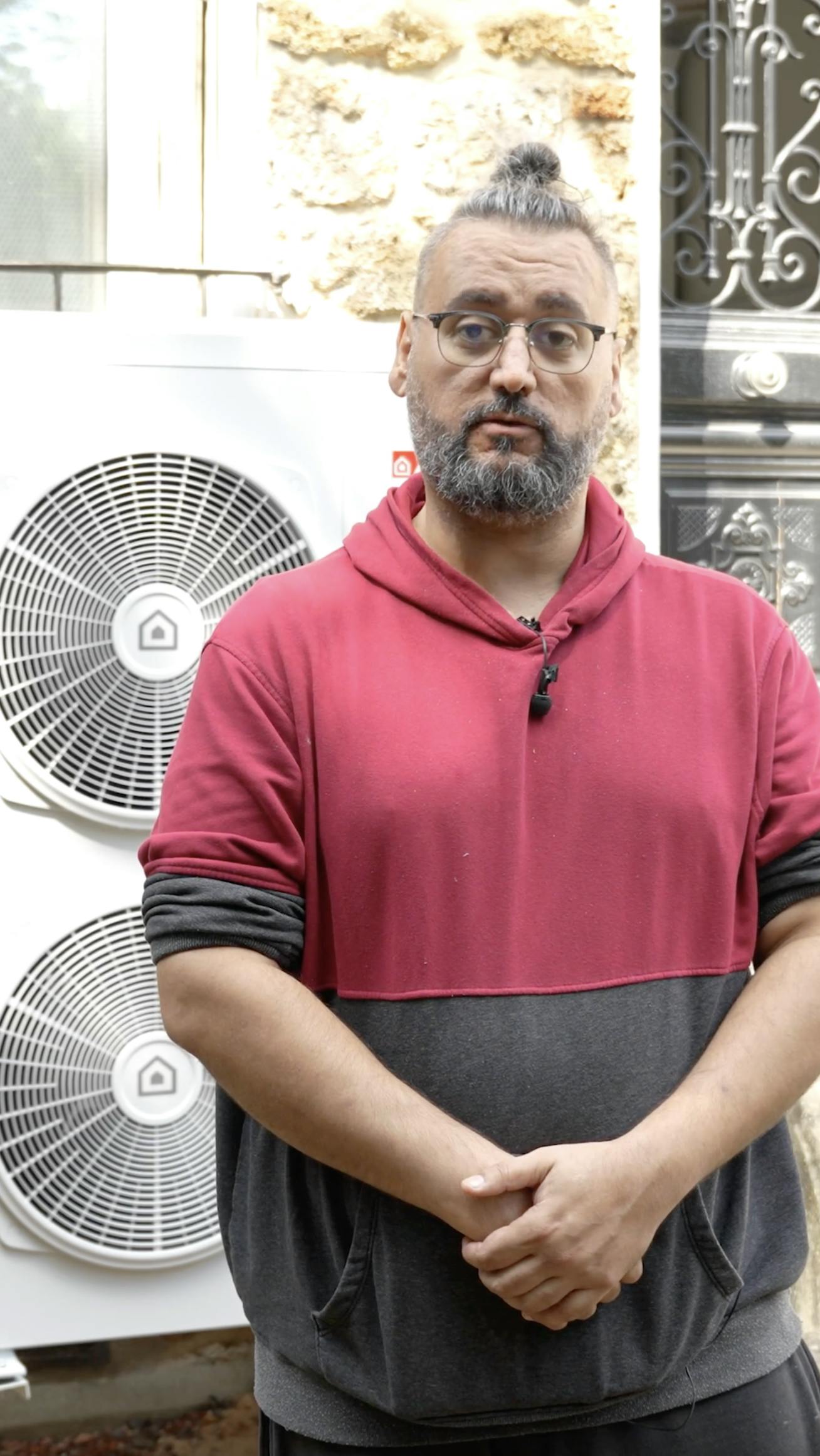 Témoignage client monsieur Tripier installation pompe à chaleur air eau 15kW par Carrefour Énergies en Seine-Saint-Denis