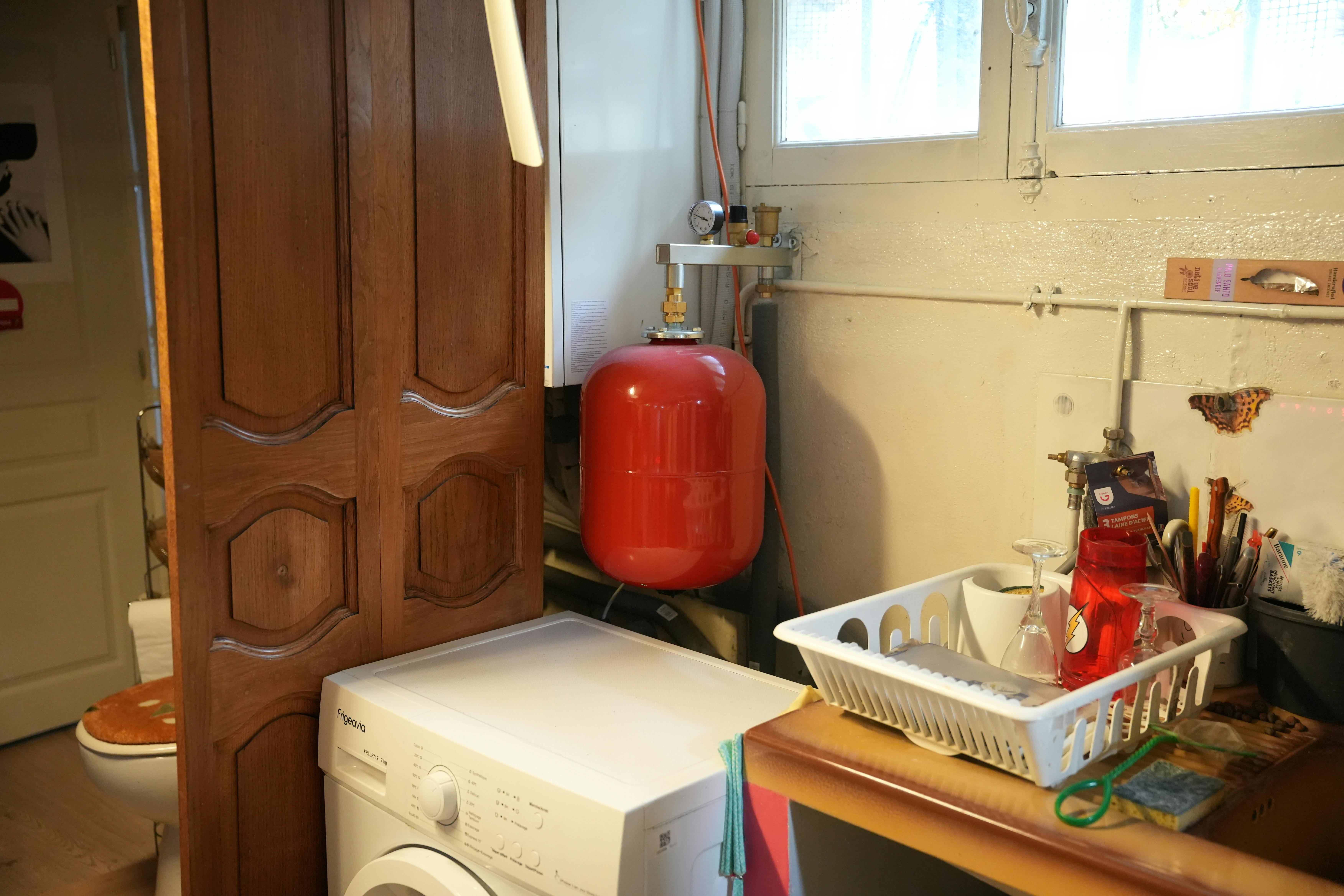 équipement installé et couplé à la pompe à chaleur air eau chez monsieur fernandes