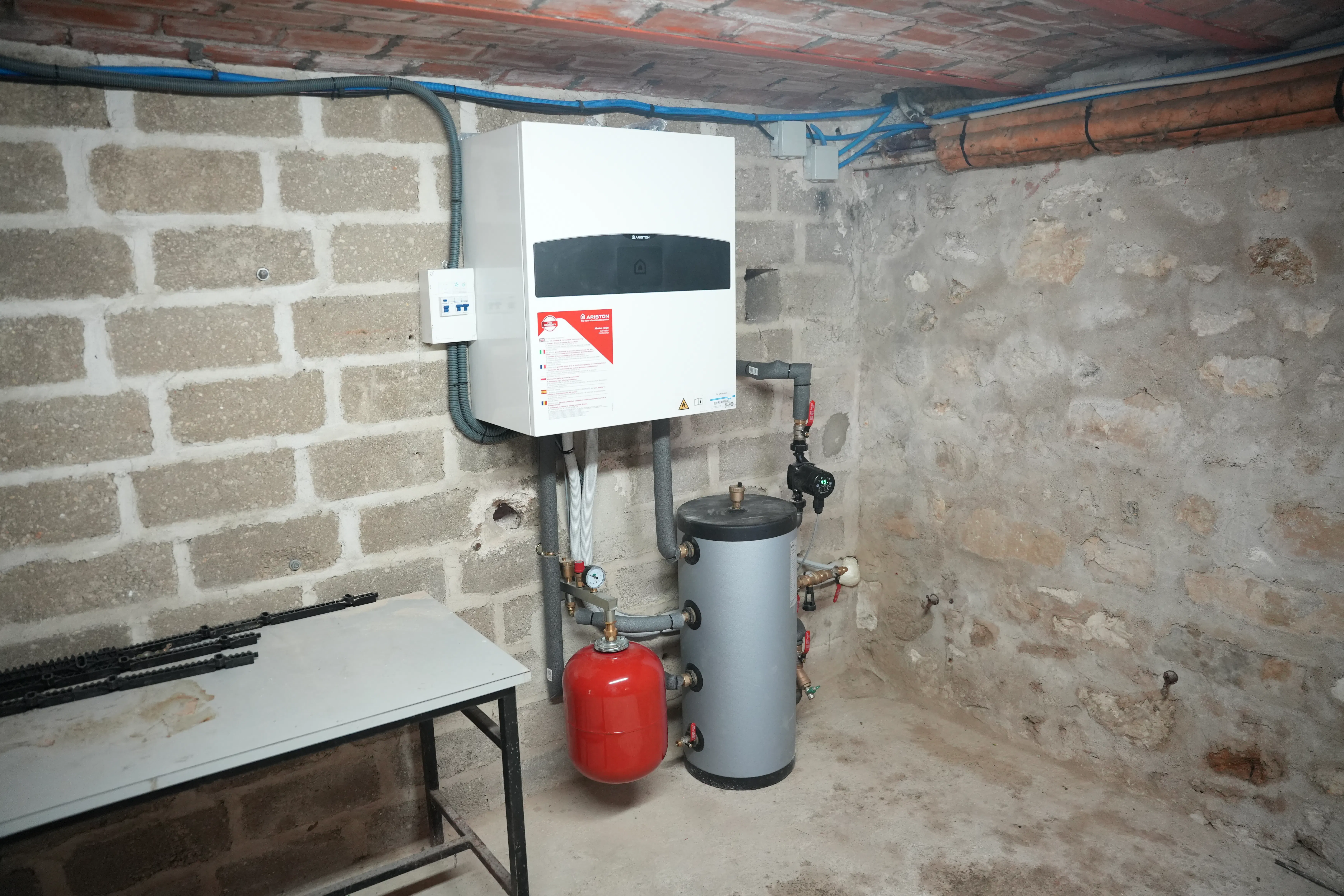 Pompe à chaleur installée chez monsieur Rapenne
