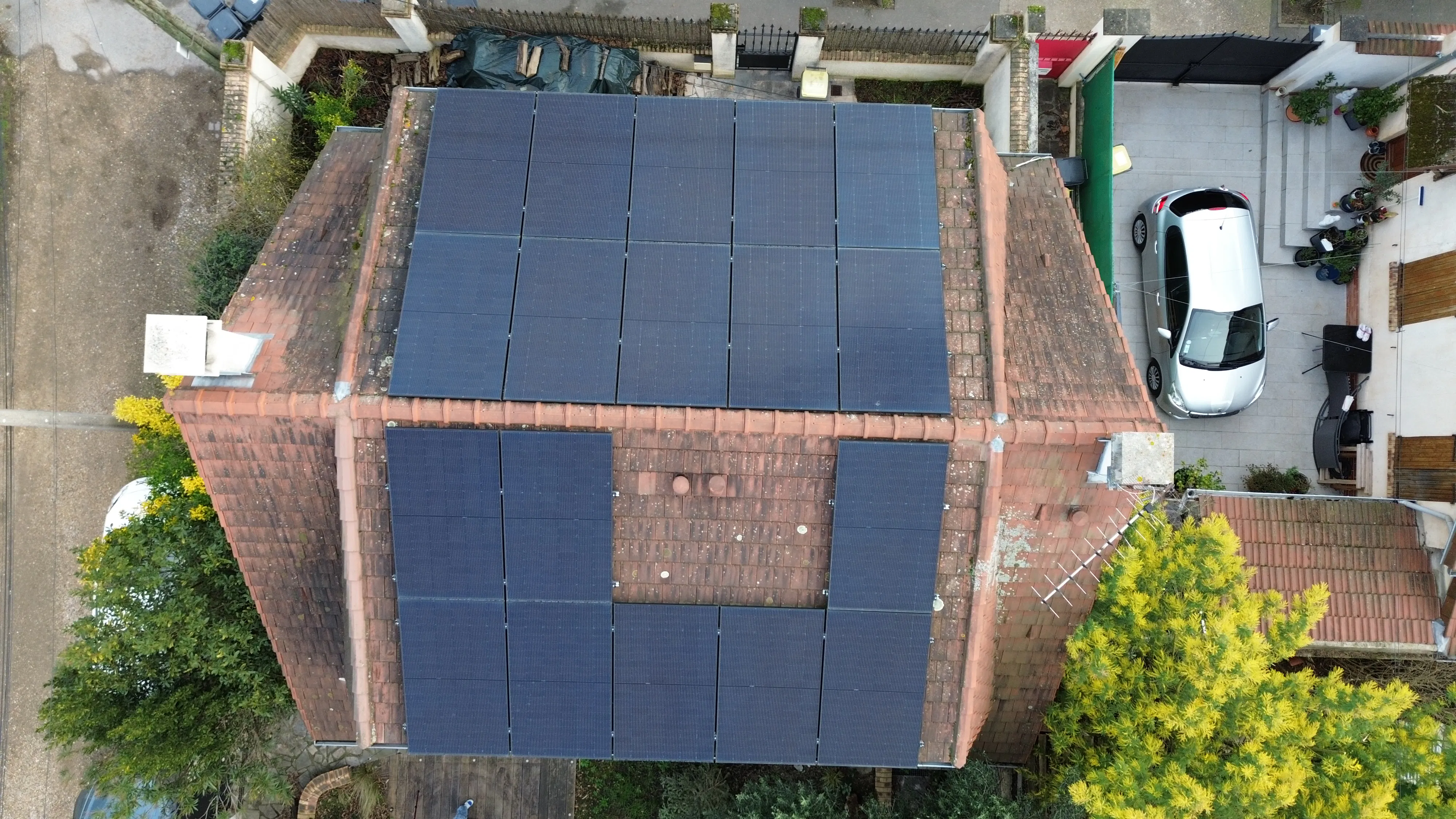 panneaux solaires chez monsieur Boyer 