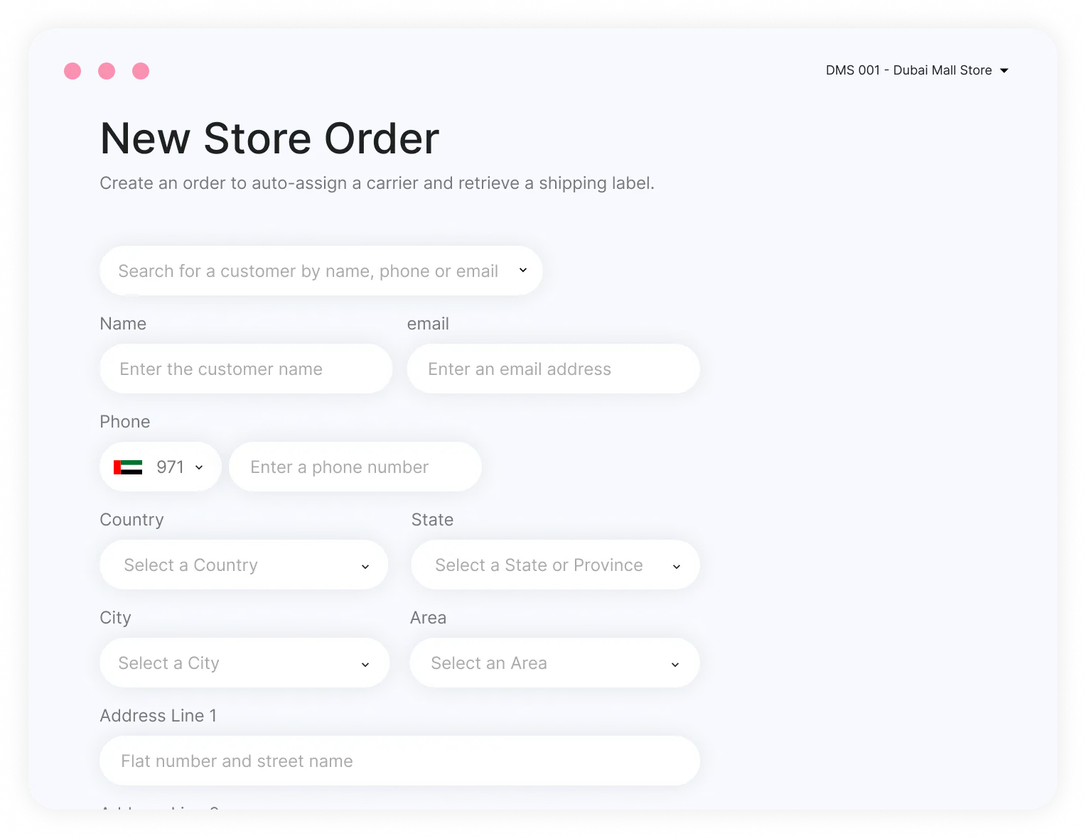 Ship from Store