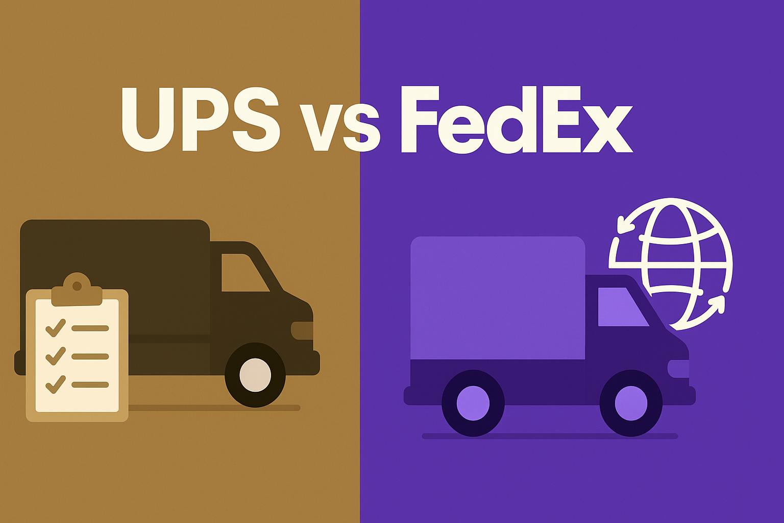 UPS vs FedEx: Which is Better in 2025?