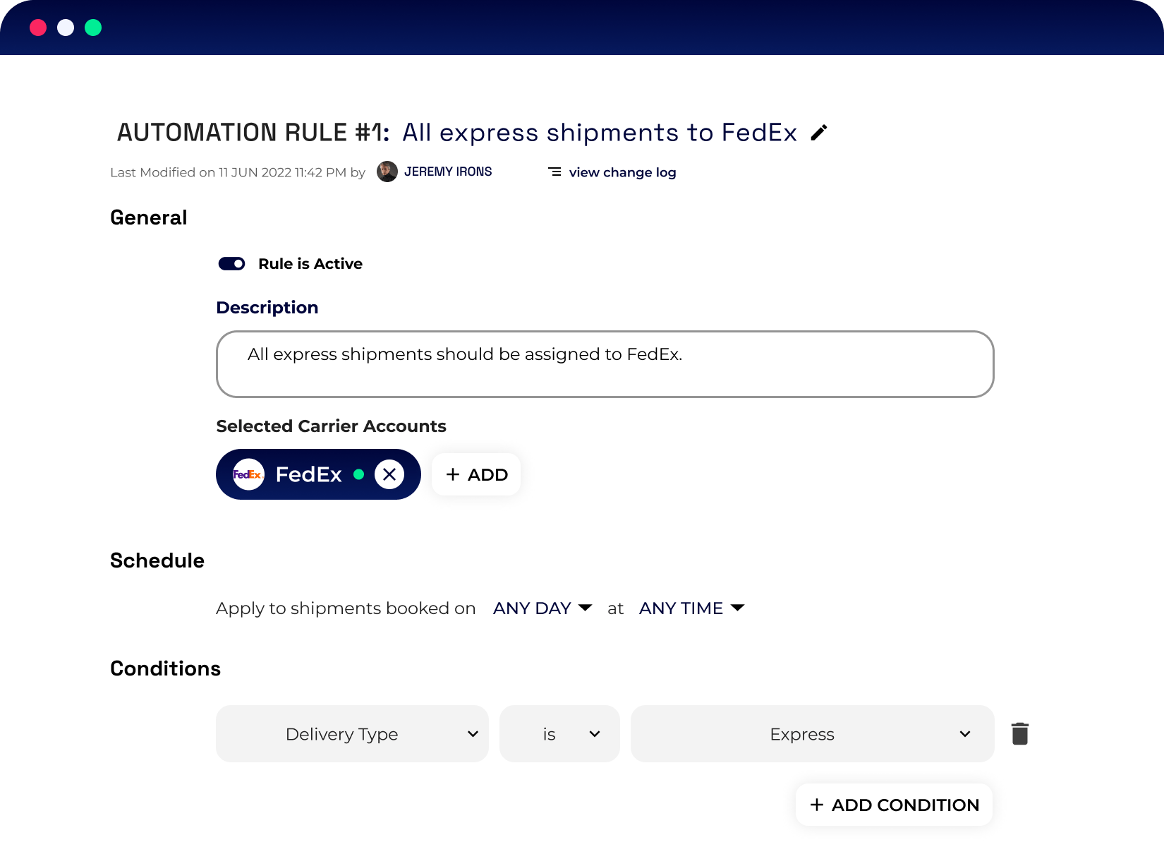 Enjoy powerful end-to-end automation