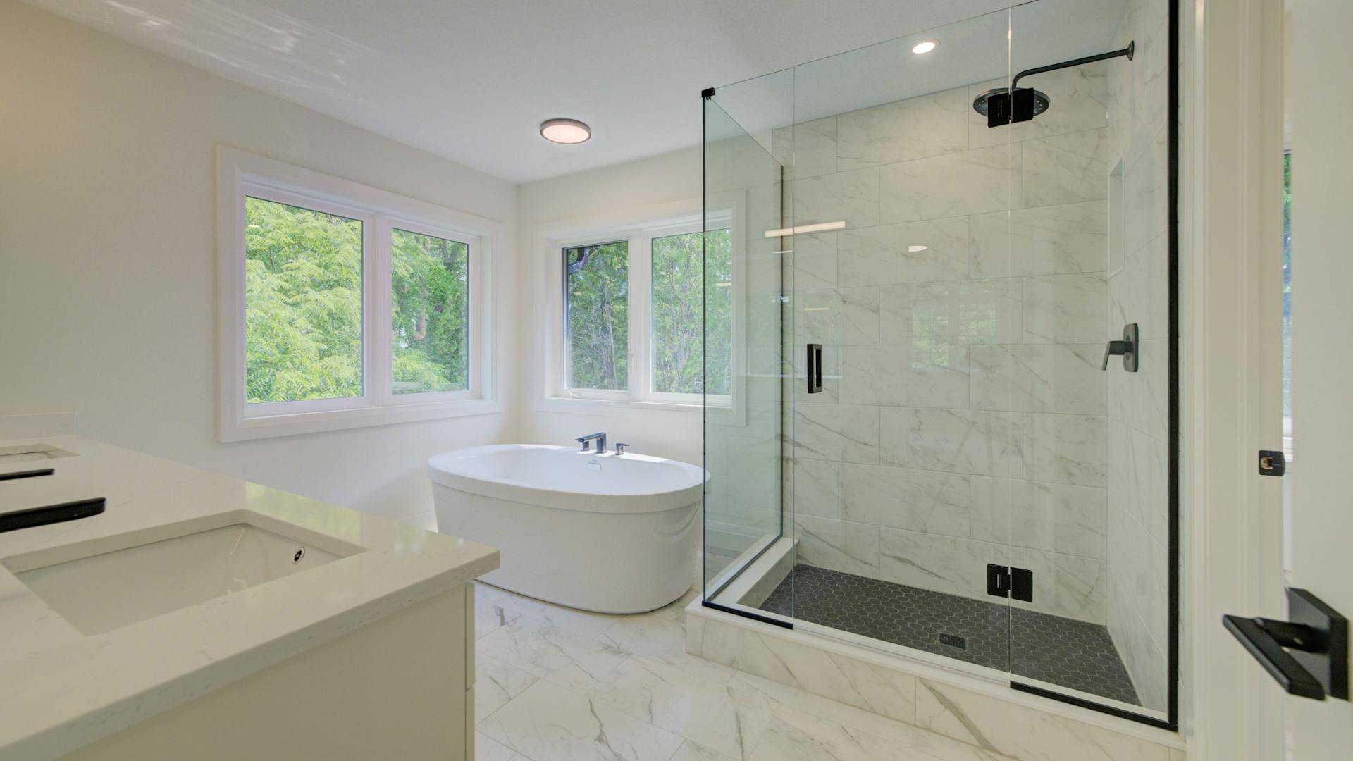 Ensuite luxury bathroom