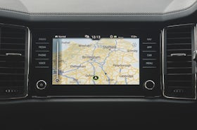 Skoda Kodiaq infotainment display