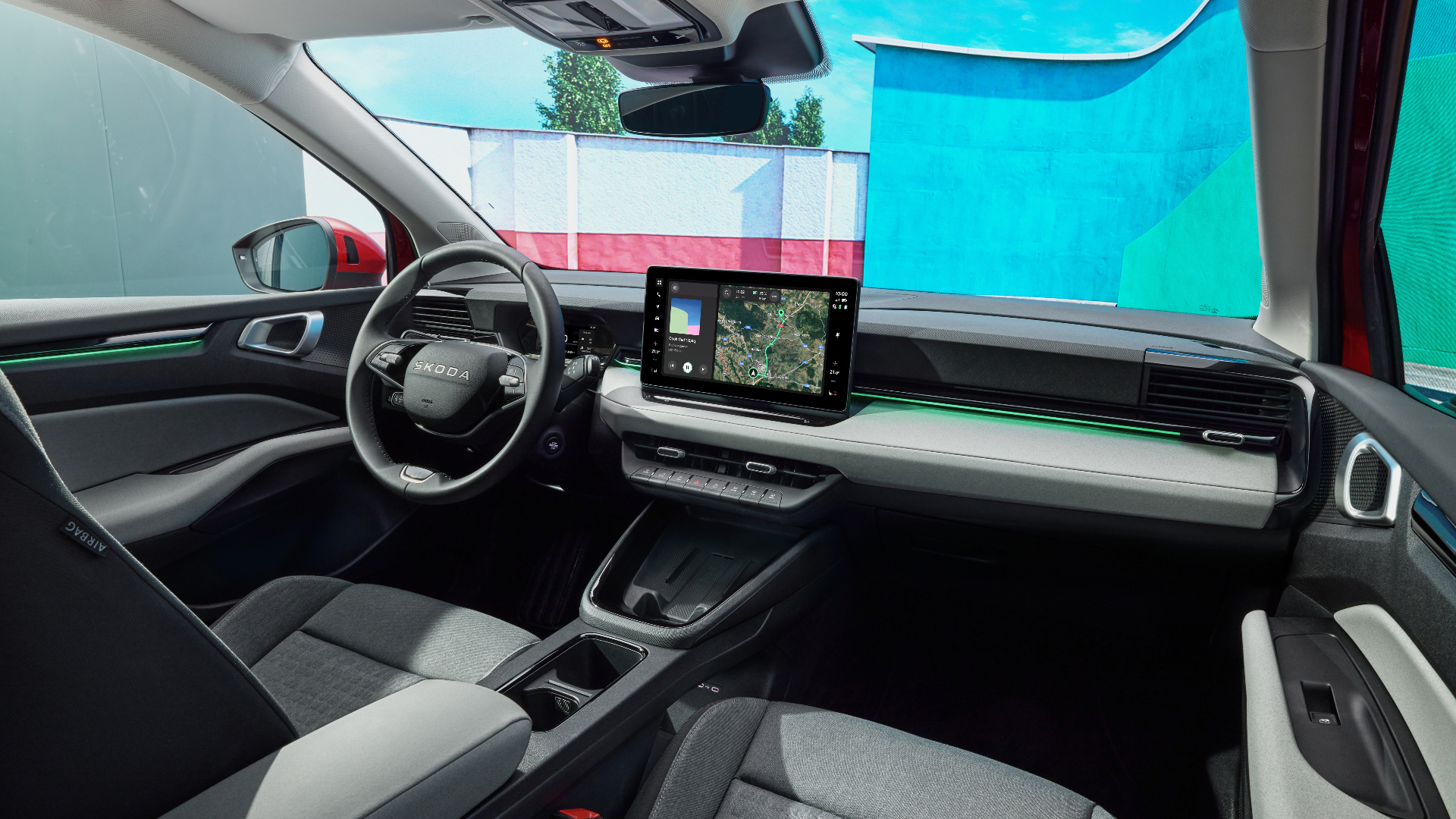 Skoda Epiq LHD dashboard