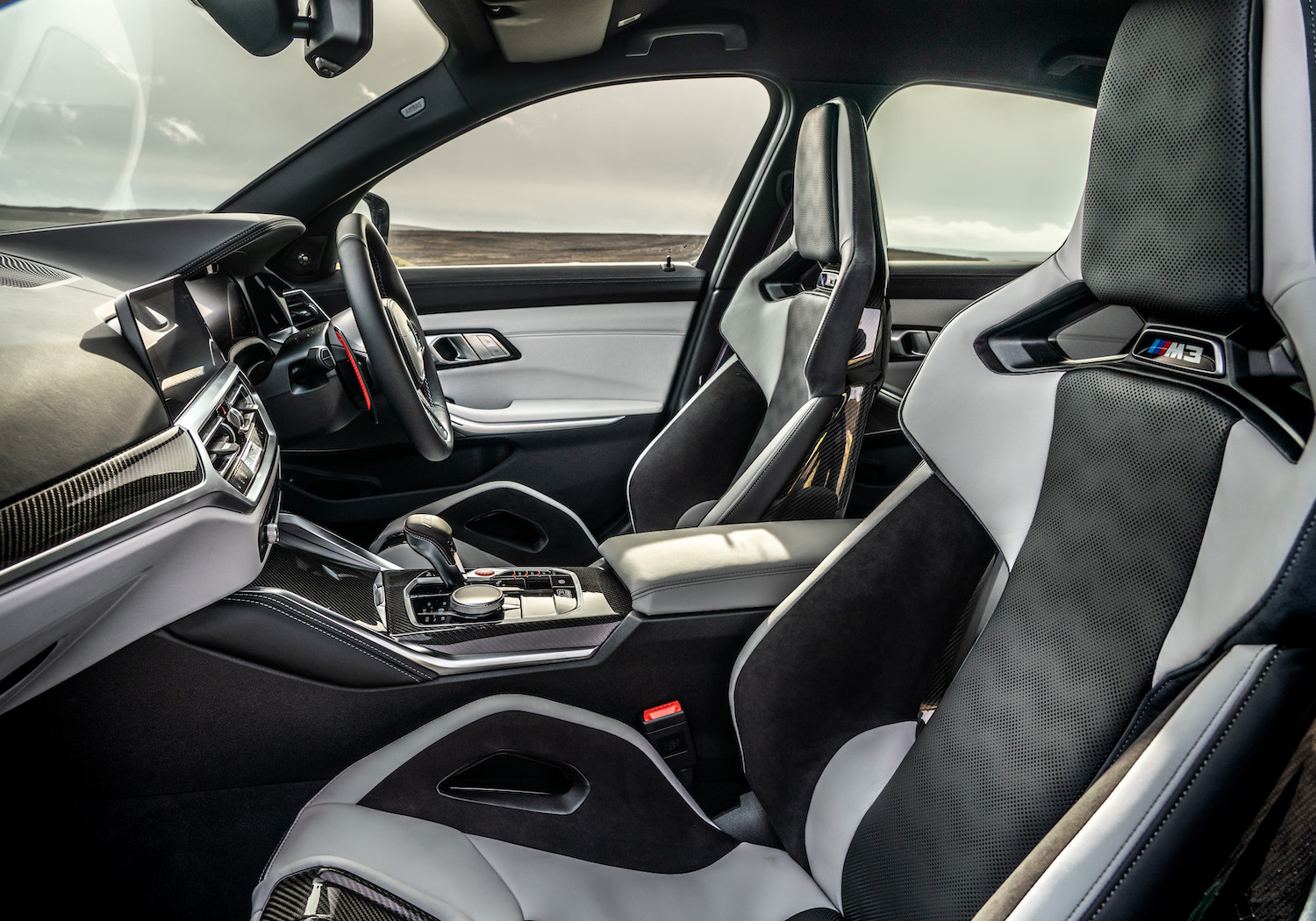 2021 BMW M3 interior
