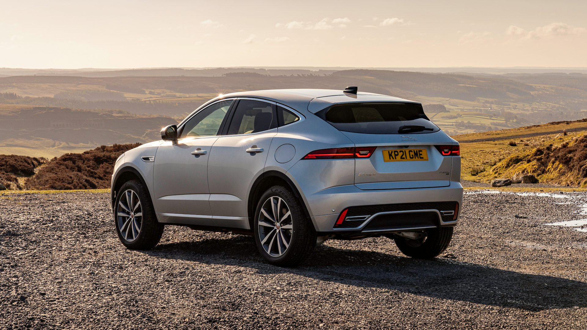 2021 Jaguar E-Pace rear quarter static