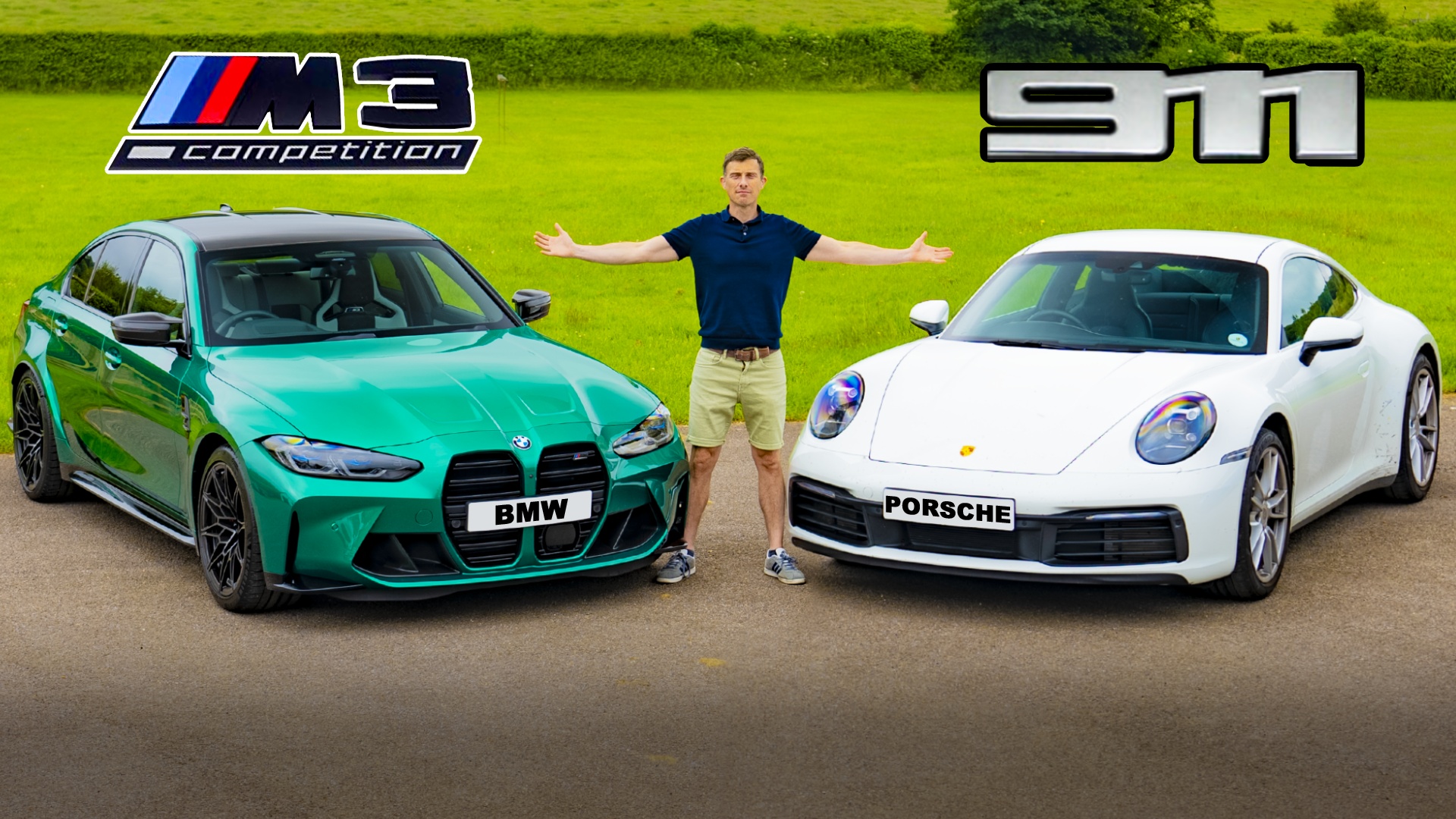 BMW M3 v Porsche 911 video thumbnail