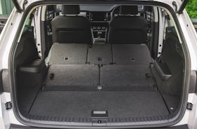 Skoda Kodiaq boot seats down