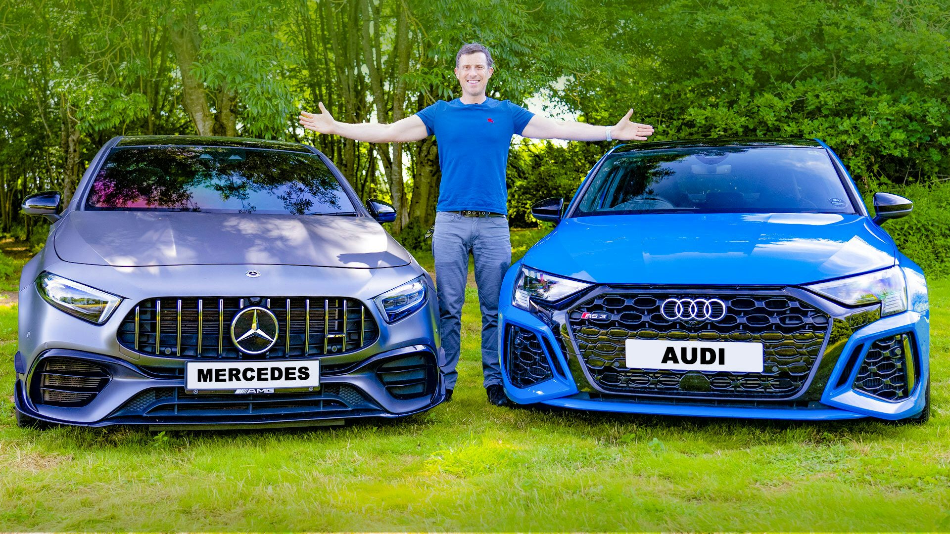 2020 Mercedes-AMG A45s v Audi RS3