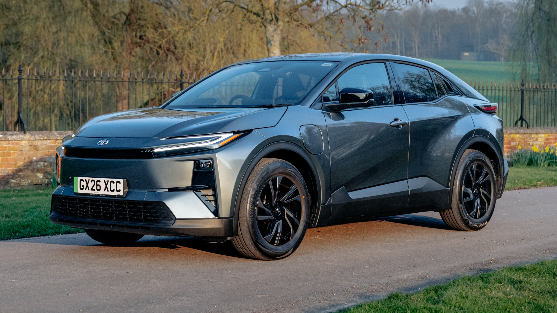 2026 Toyota C-HR+ front quarter