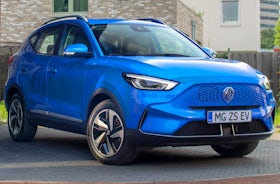 MG ZS EV Como Blue