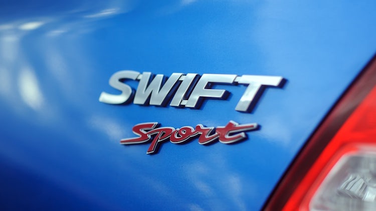 Carbon Fiber fuel door fill-in flap cover FOR Suzuki Swift / Swift Sport 4th