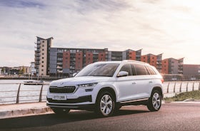 Skoda Kodiaq front 3/4 static