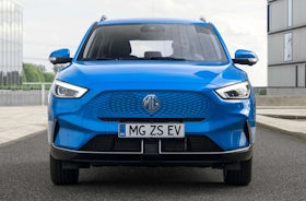 MG ZS EV Como Blue