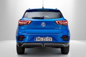 MG ZS EV Como Blue