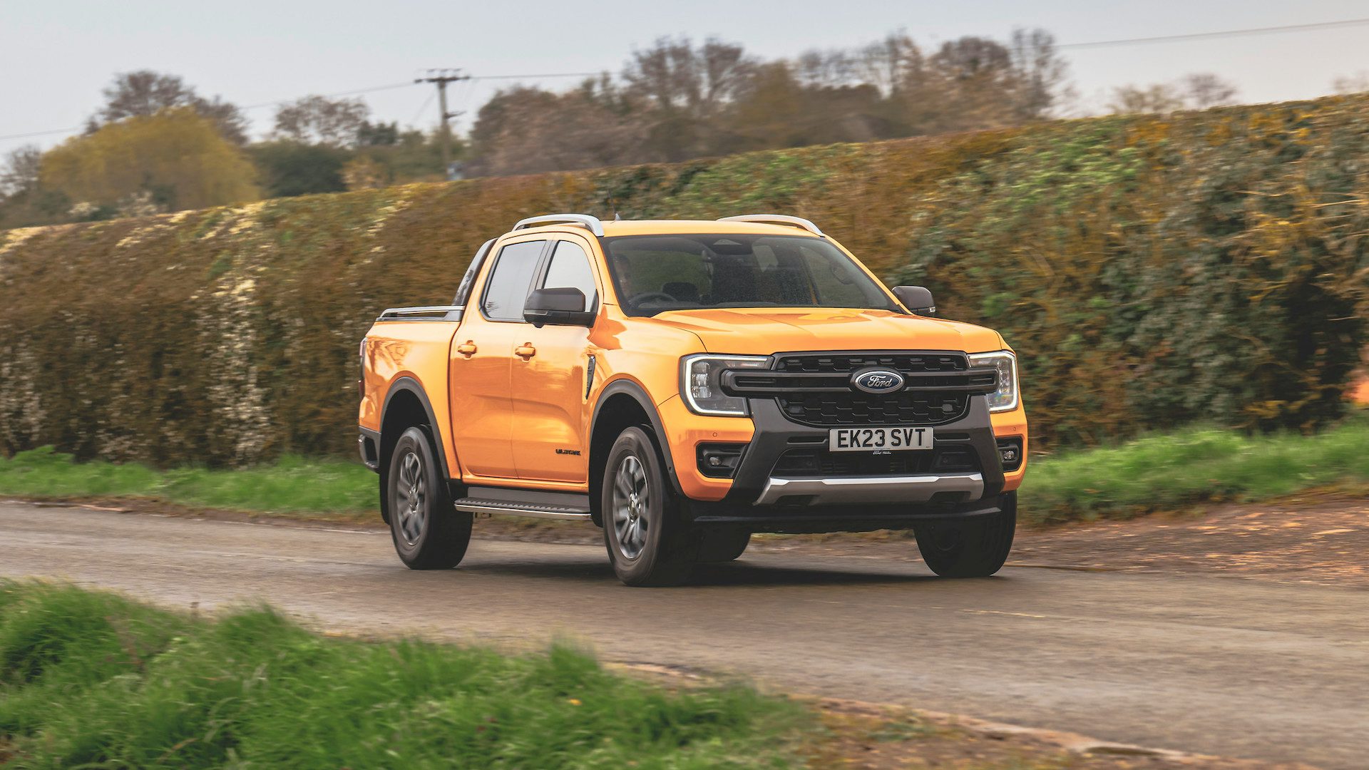 2023 Ford Ranger front quarter moving