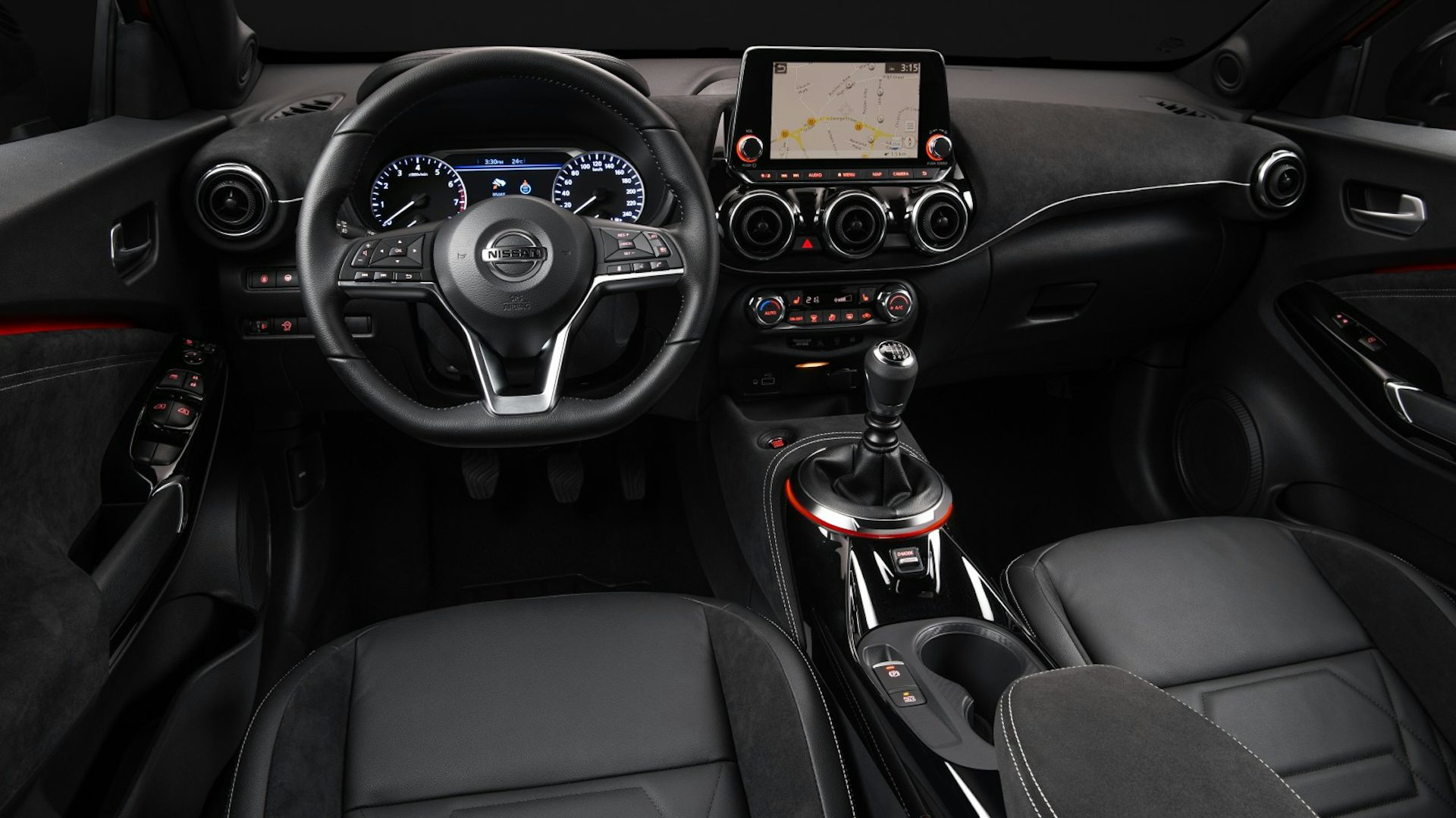 Nissan Juke Interior y maletero Carwow