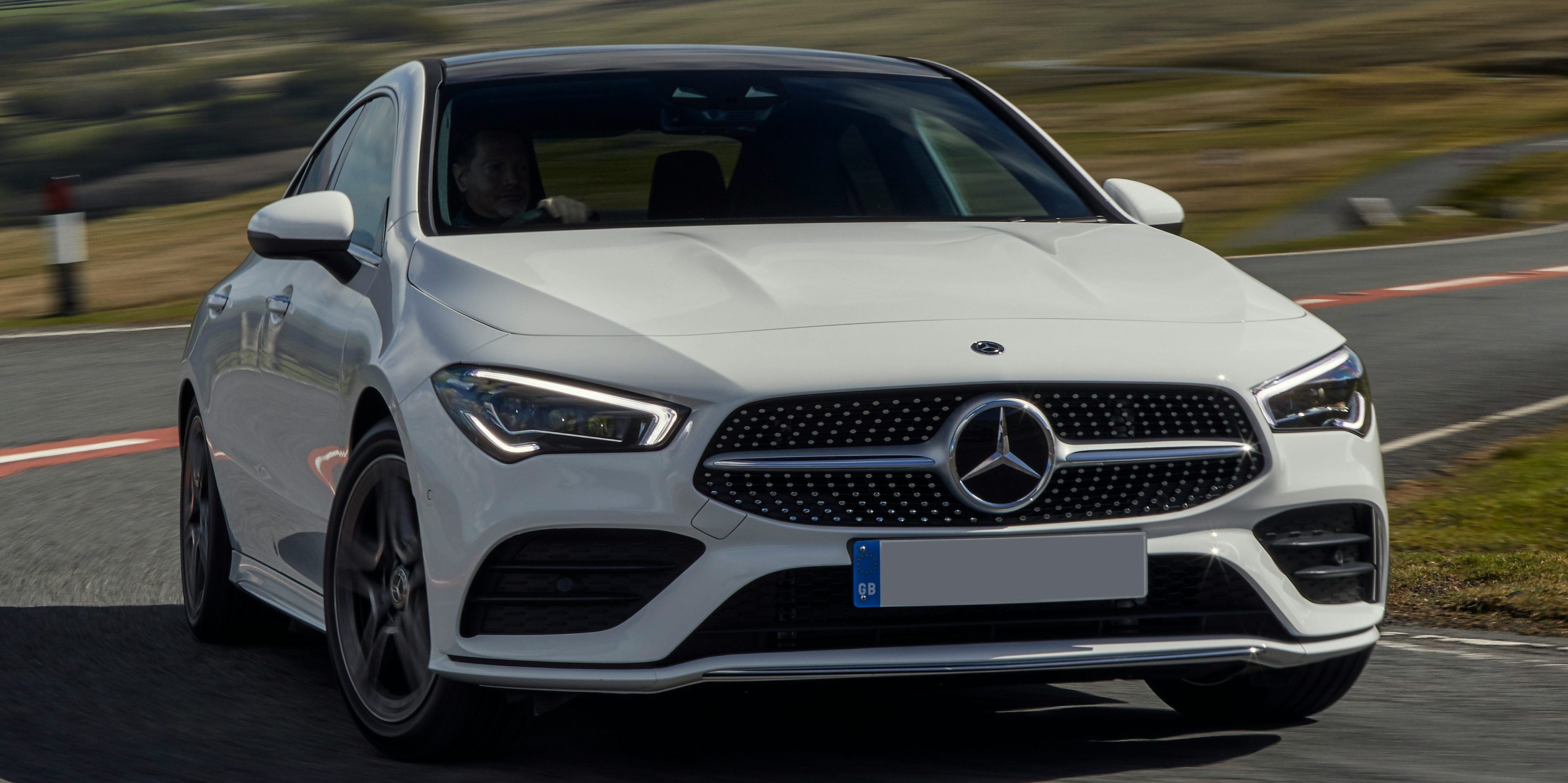 2019 Mercedes CLA Front ¾ Moving