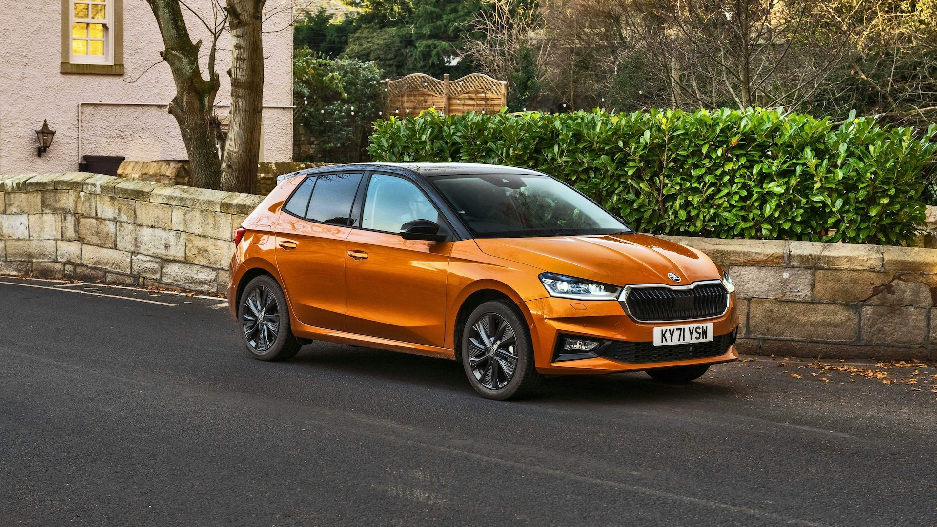 2021 Skoda Fabia Front 3/4 Driving