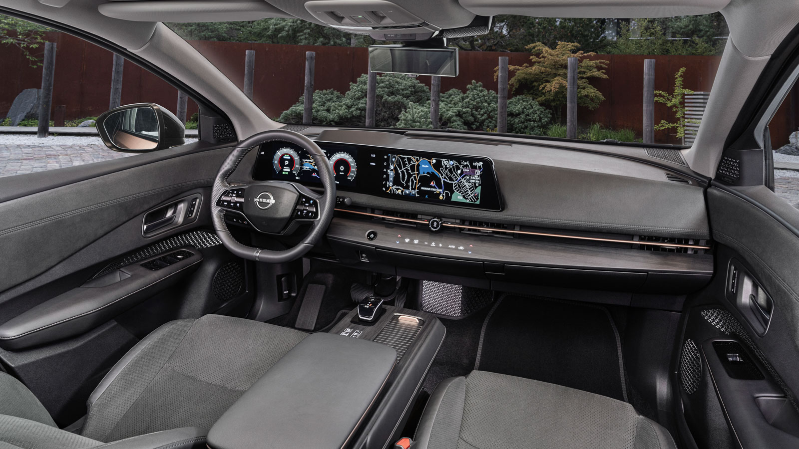 Nissan Ariya Interior y maletero Carwow