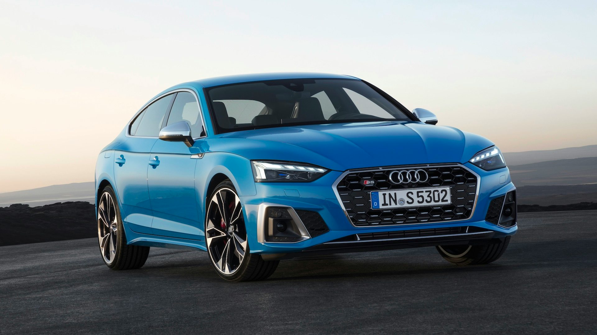 2019 Audi S5 Sportback Front 3/4 Static