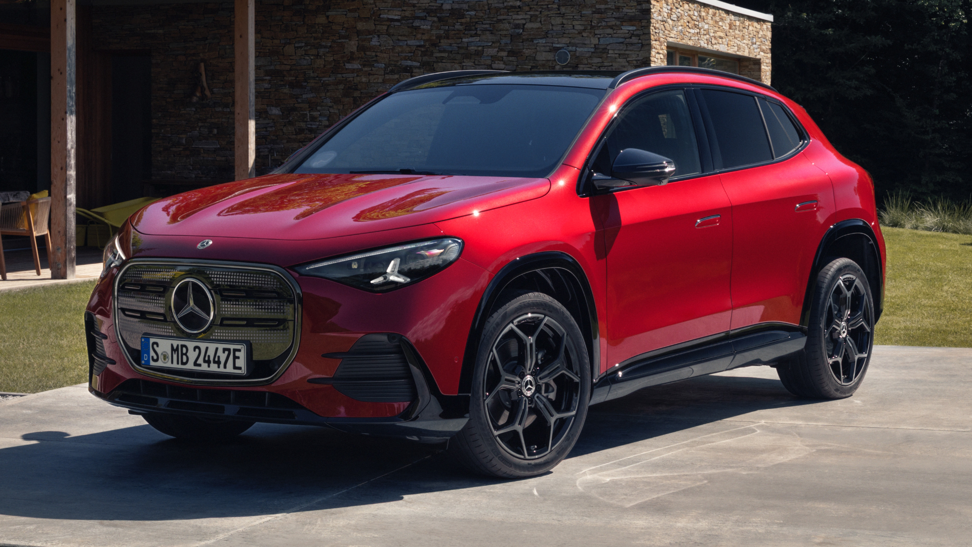 2026 Mercedes GLA Electric, front quarter