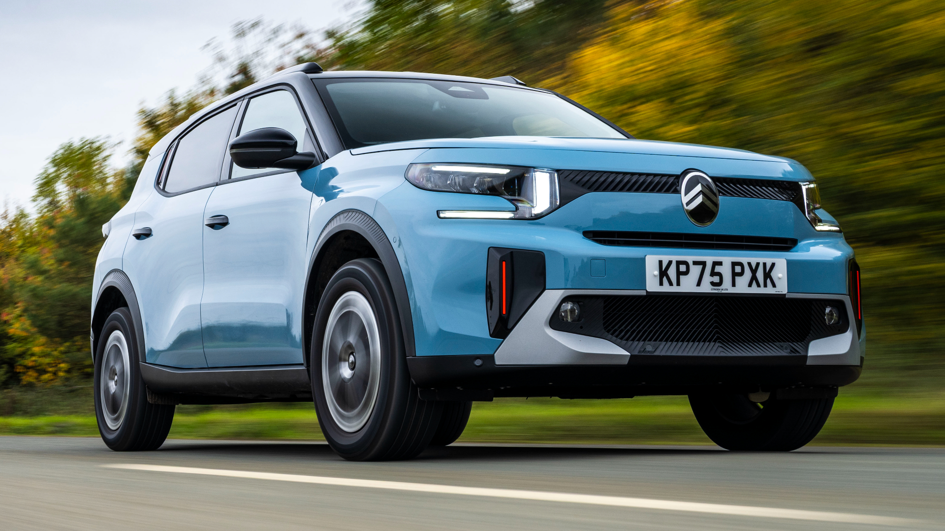 2026 Citroen C3 Aircross, RHD, front quarter, moving