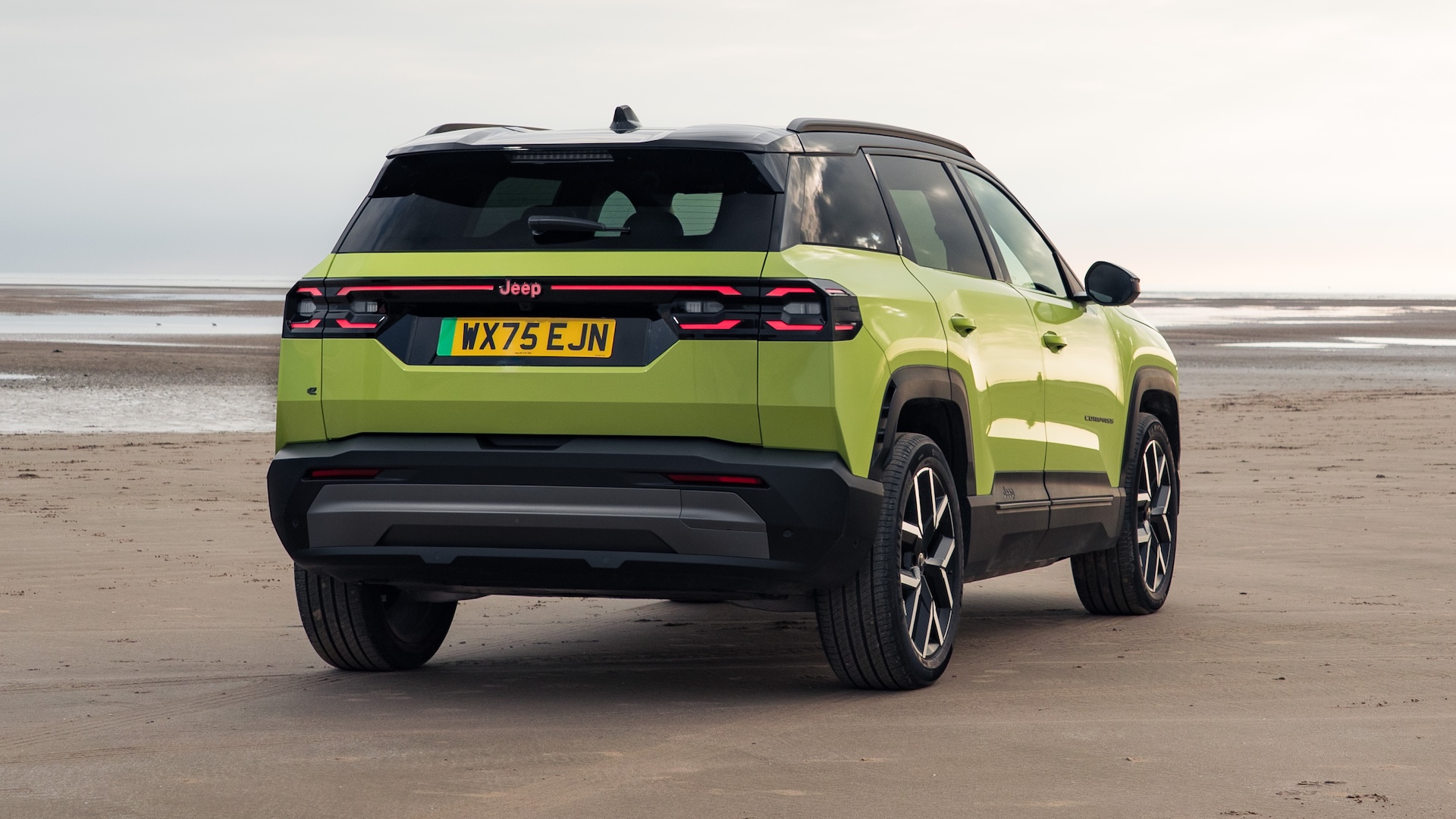 Jeep Compass 2026 RHD - rear three quarter static