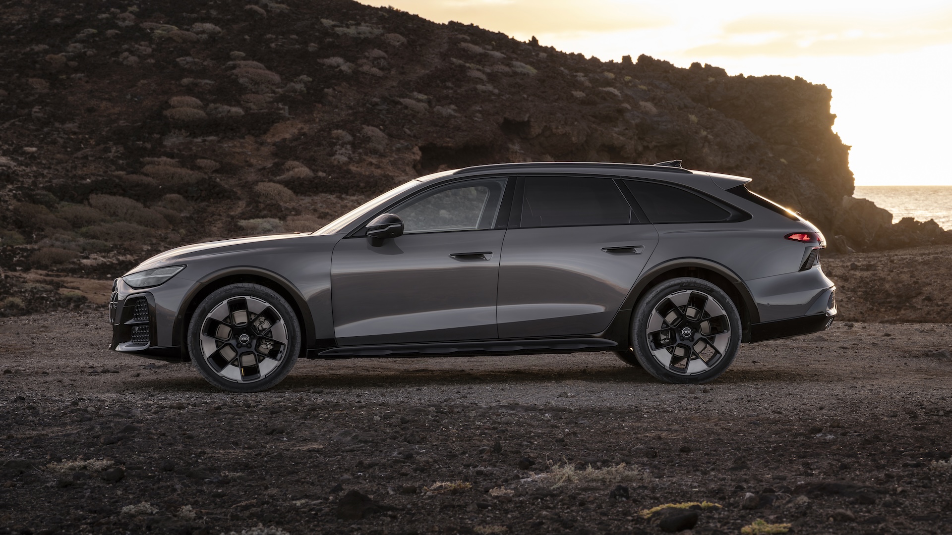 Audi A6 Allroad 2026 LHD side profile static