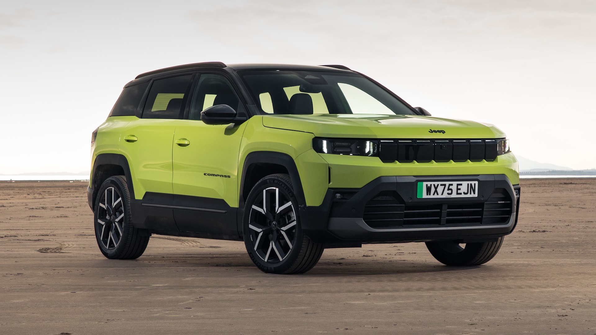 Jeep Compass 2026 RHD - front three quarter static