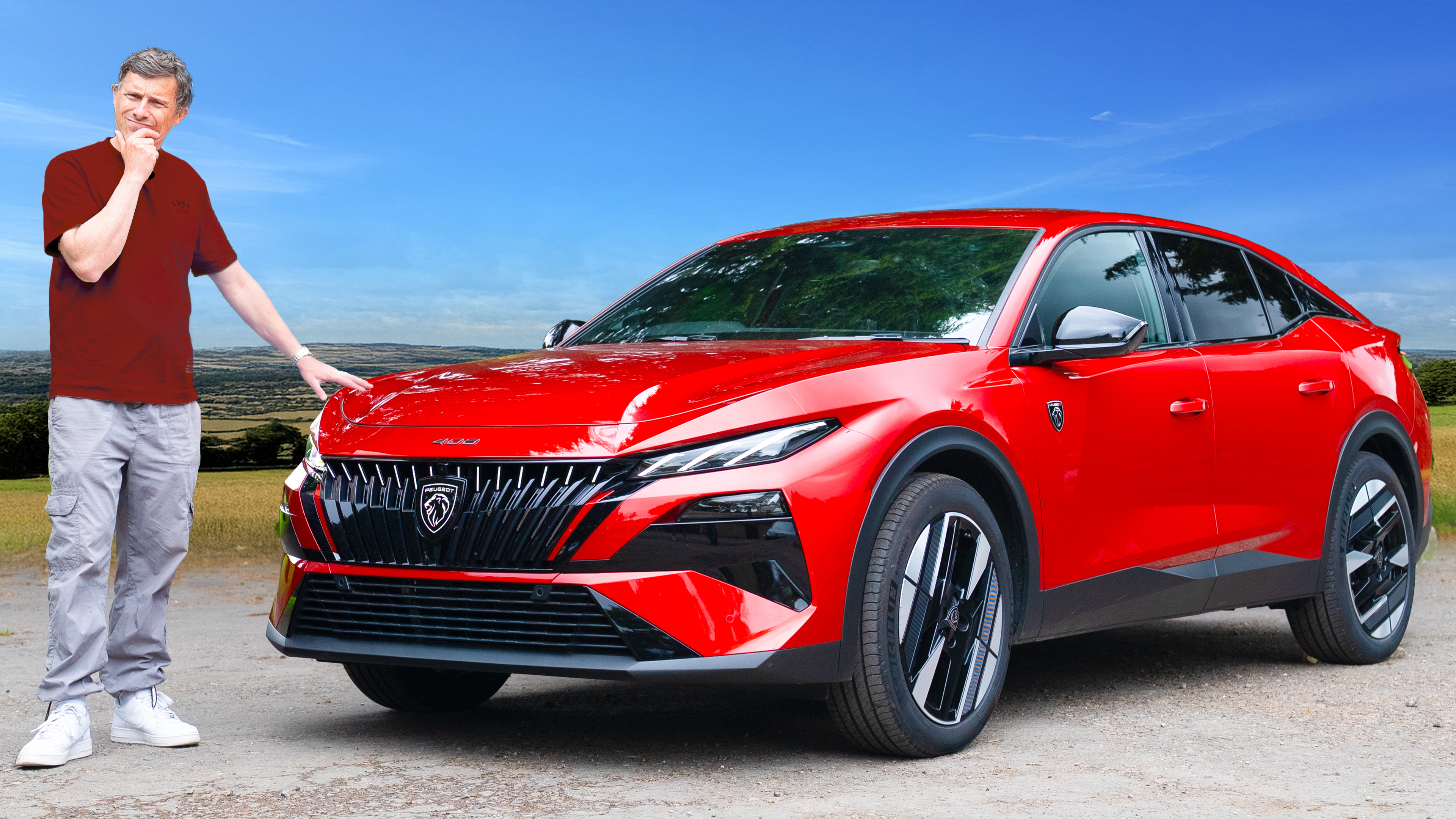 Peugeot 408 review thumbnail with Mat Watson