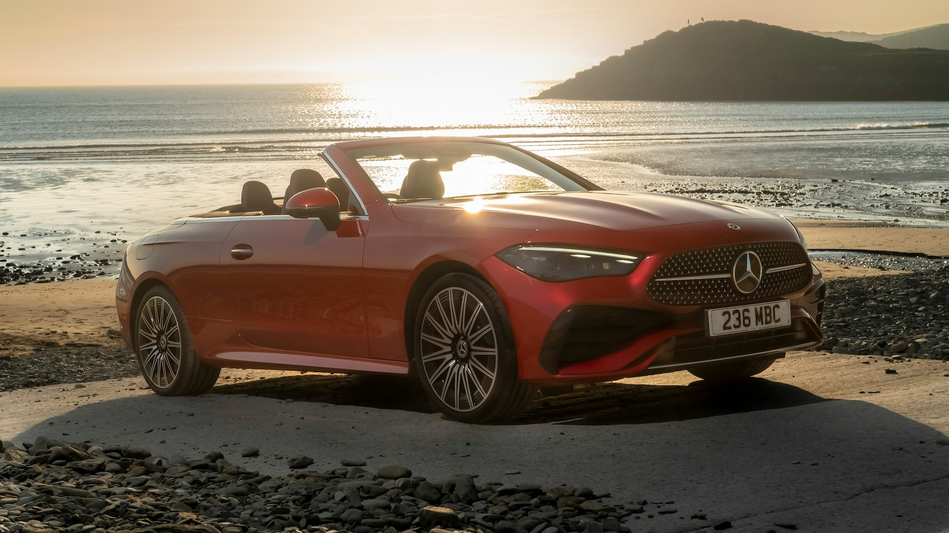 Mercedes CLE Cabriolet - 2024, RHD, front three quarter static