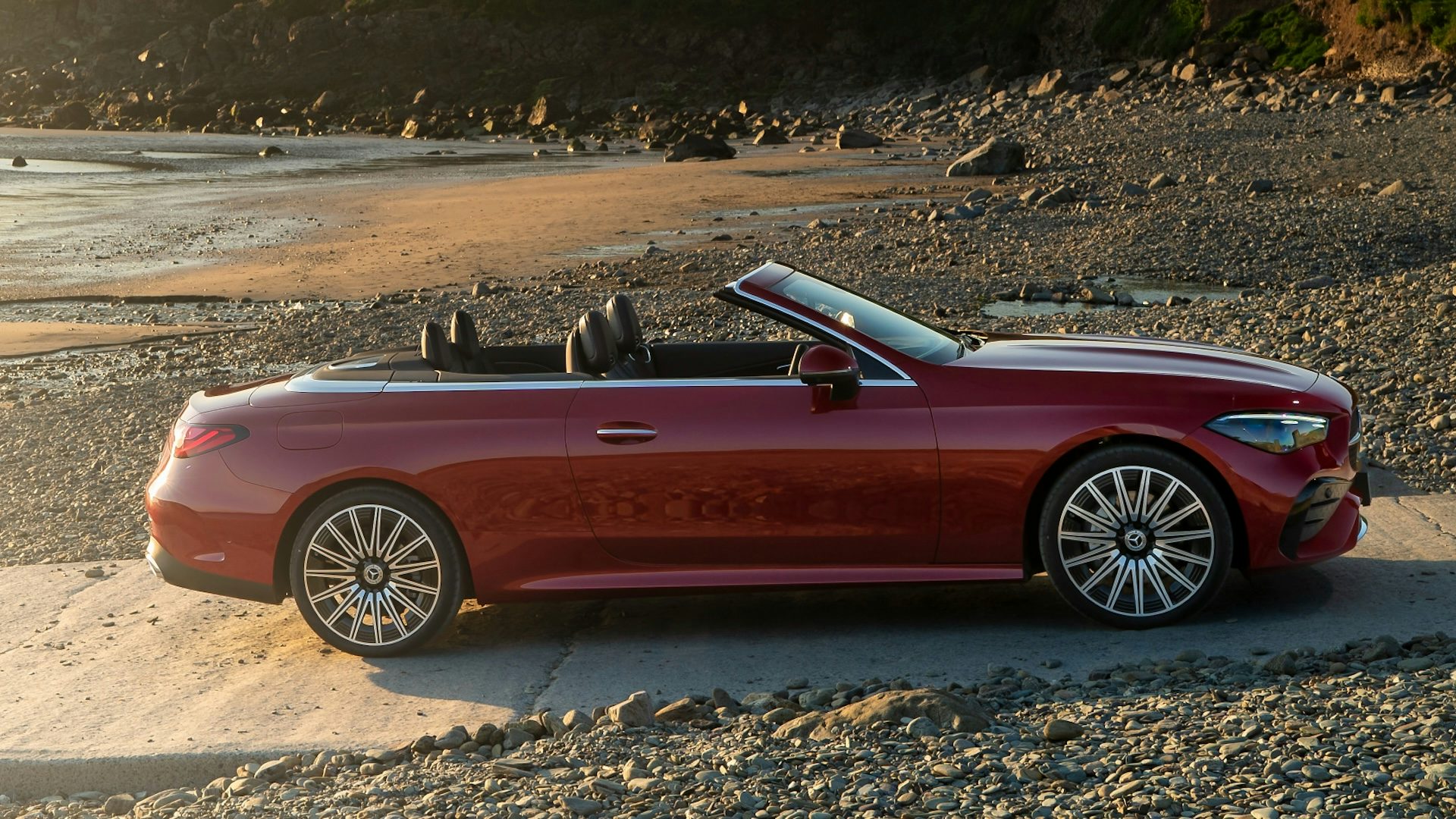 Mercedes CLE Cabriolet - 2024, RHD, side profile static