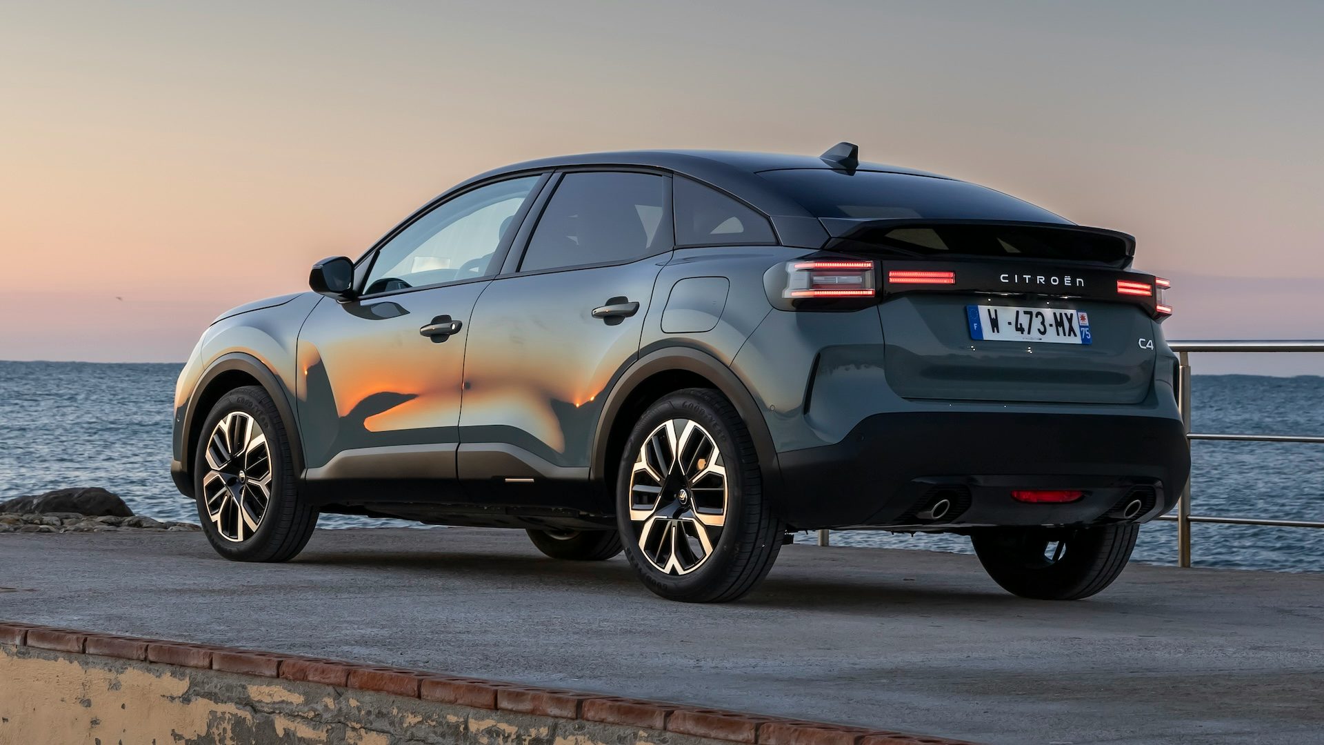 Citroen C4 - 2025, LHD, rear three quarter static