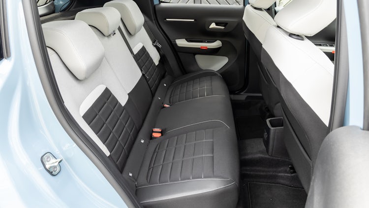 All'interno della Citroën C3