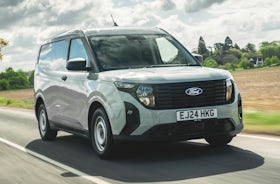 Ford Transit Courier - 2024, RHD, front three quarter dynamic