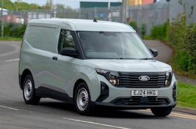 Ford Transit Courier - 2024, RHD, front three quarter dynamic